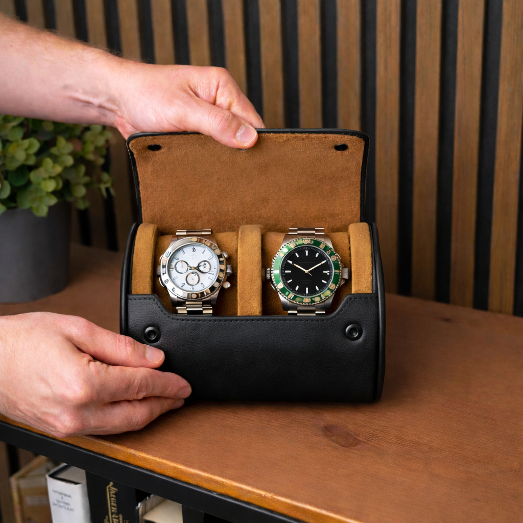 Watchroll 02 // Holds 2 watches
