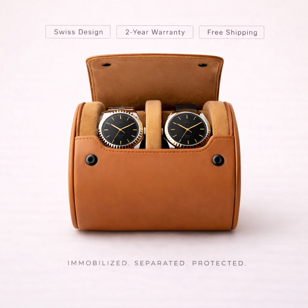 Watchroll 02 // Holds 2 watches