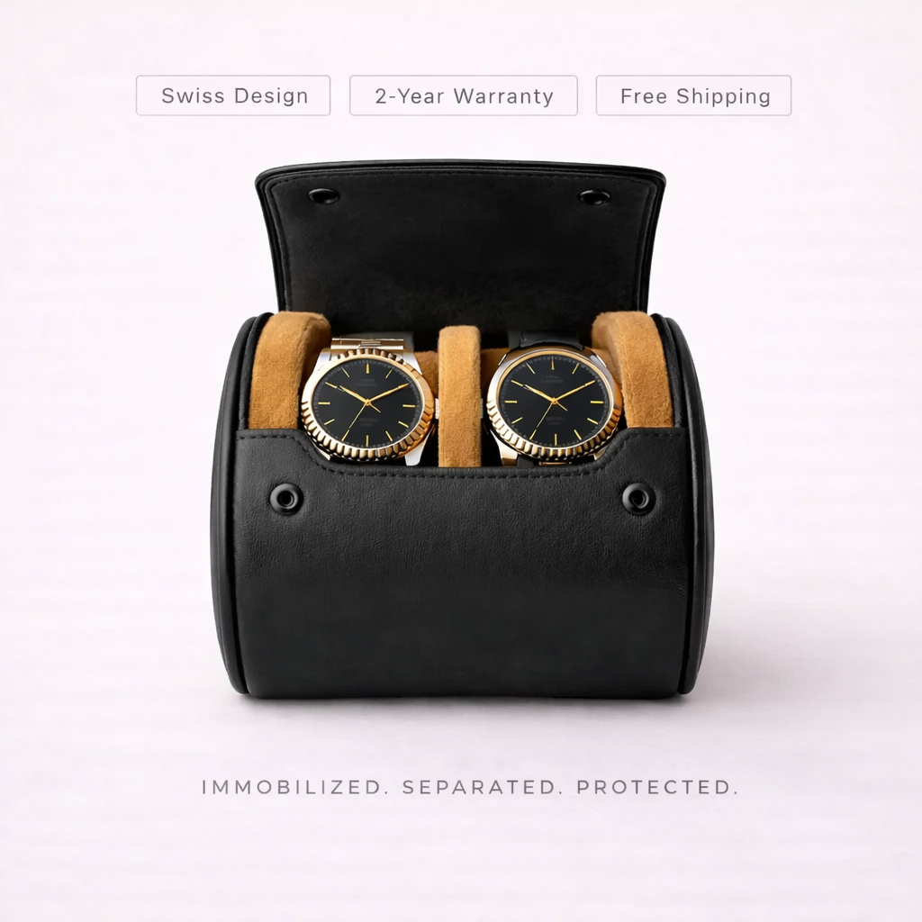 Watchroll 02 // Holds 2 watches