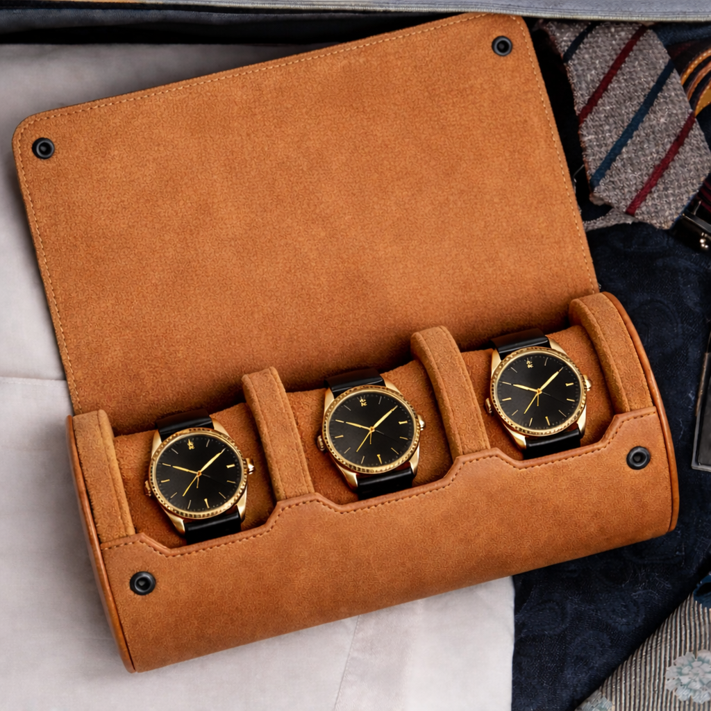 Watchroll 03 // Holds 3 watches