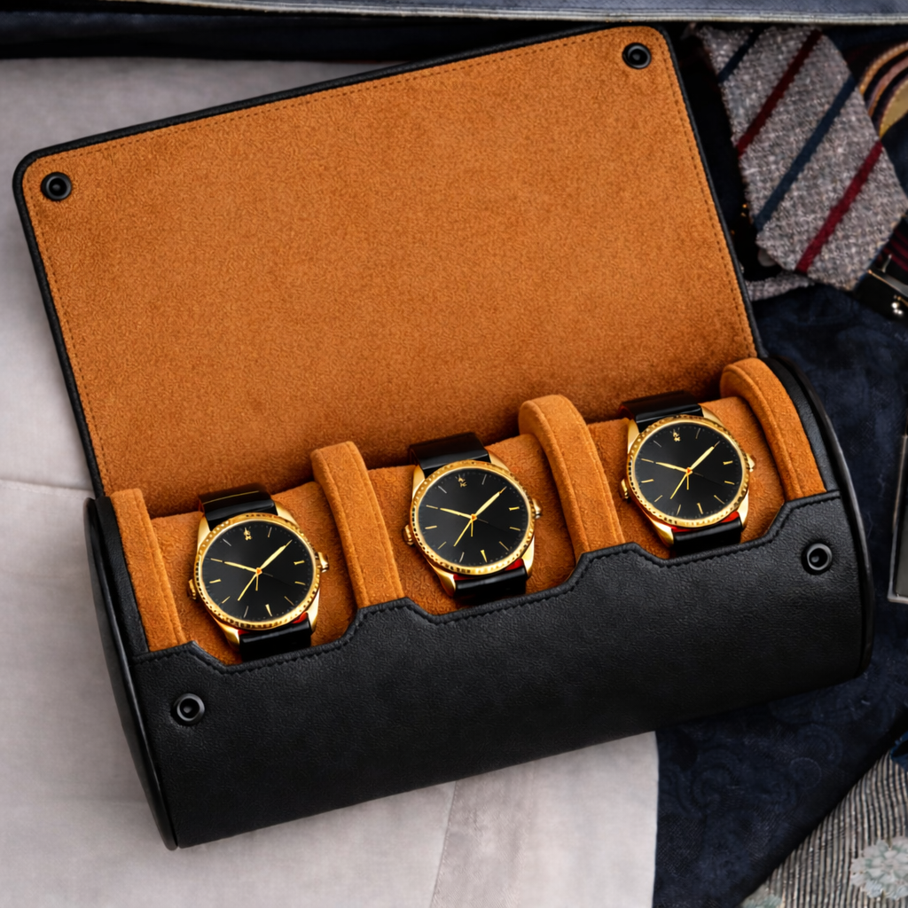 Watchroll 03 // Holds 3 watches