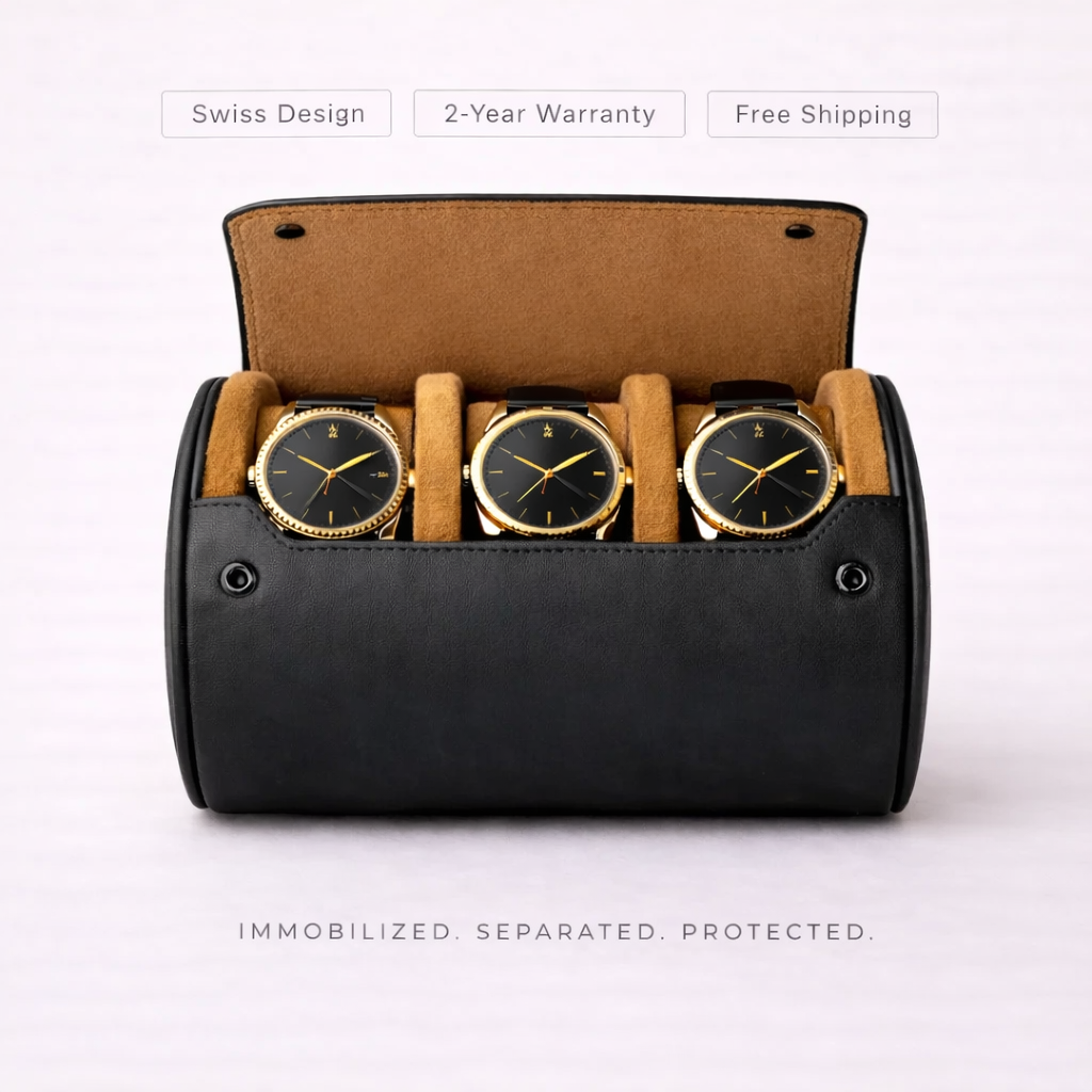 Watchroll 03 // Holds 3 watches